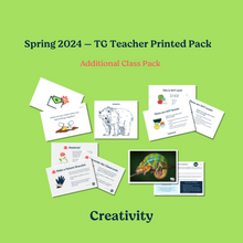 Load image into Gallery viewer, For Teachers:  Spring 2024 - Additional Class Printed Materials Pack
