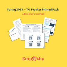 Load image into Gallery viewer, For Teachers:  Spring 2023 - Additional Class Printed Materials Pack
